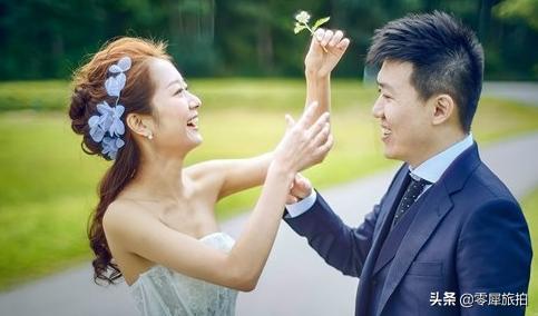 旅拍婚纱照什么发型好看,拍婚纱照头发怎么弄才好看