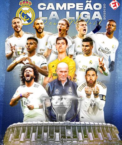 皇马4:1比利亚雷亚尔,皇马第35座联赛冠军