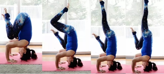 三点头倒立的正确练习方法瑜伽,瑜伽三点头倒立功效