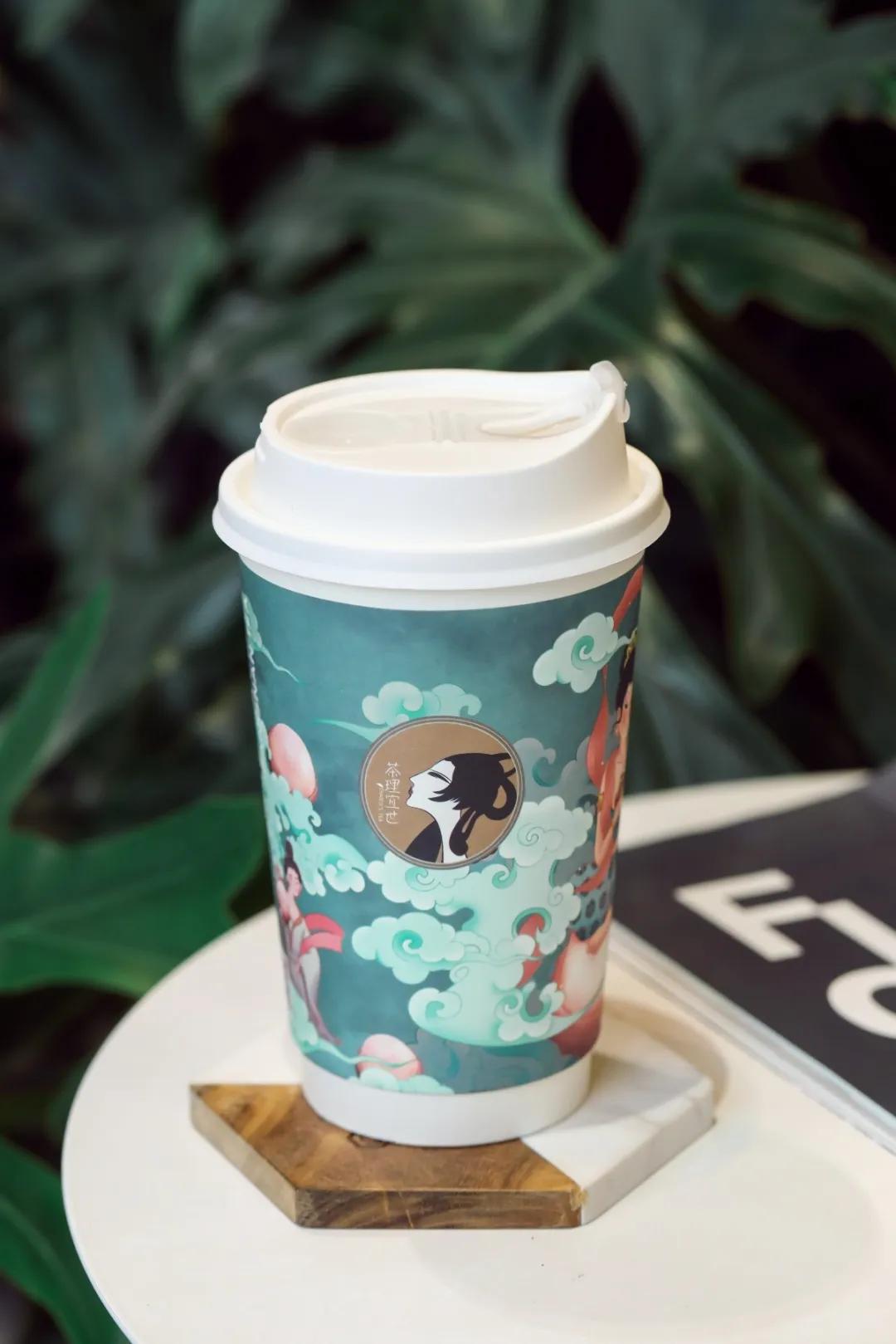 中国风奶茶包装,港风奶茶包装设计