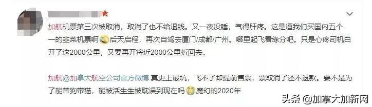 加航8月份可以复飞吗,加航回国特价机票