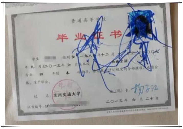 宝爸带娃，致宝妈毕业证被涂画，该吊打宝爸，还是父子跪搓衣板？