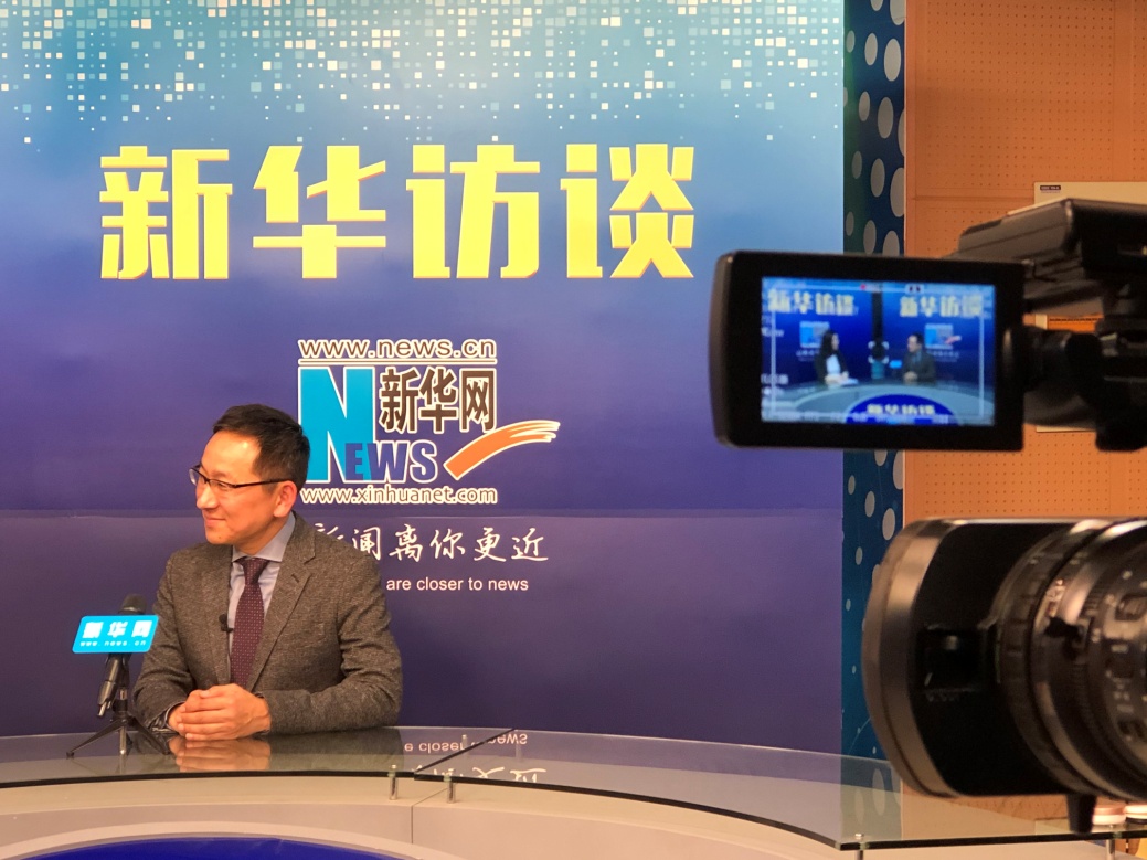 新华访谈森田药妆集团CEO周俊旭 专业研发赋能的匠心面膜