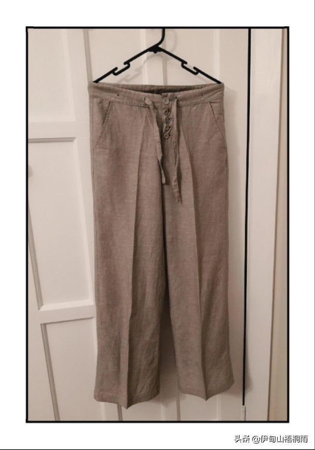 极简的温柔一条被遗忘了七年的Ochirly欧时力亚麻长裤
