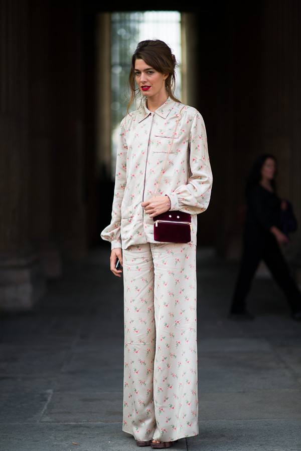 今年流行外穿睡衣大件,今年最流行的睡衣穿上身美美哒