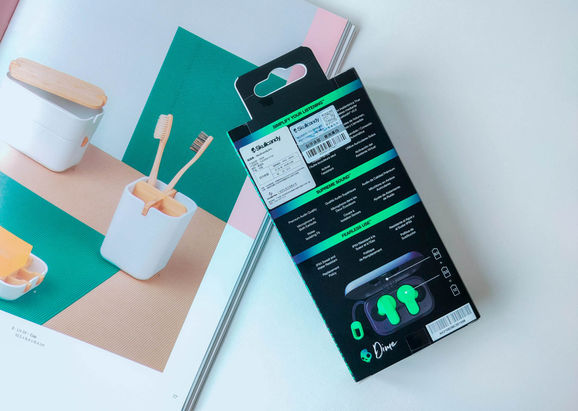 骷髅头与耳机的邂逅，SkullcandyDime迷你豆体验：百元真无线耳机