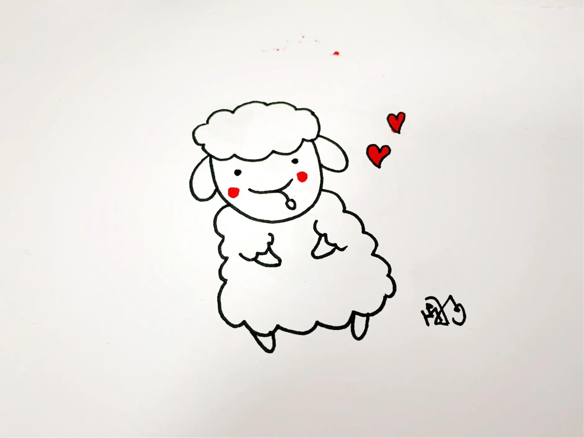 用1234567画一只小动物,儿童画画教程3-6岁画小动物老虎