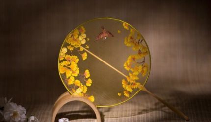 古代精品团扇,爱不释手团扇