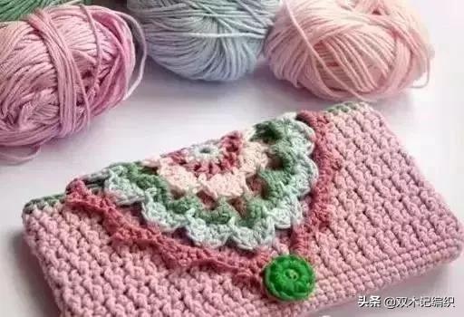 这些毛线针织零钱包，笔袋，手机袋，挎包美炸了