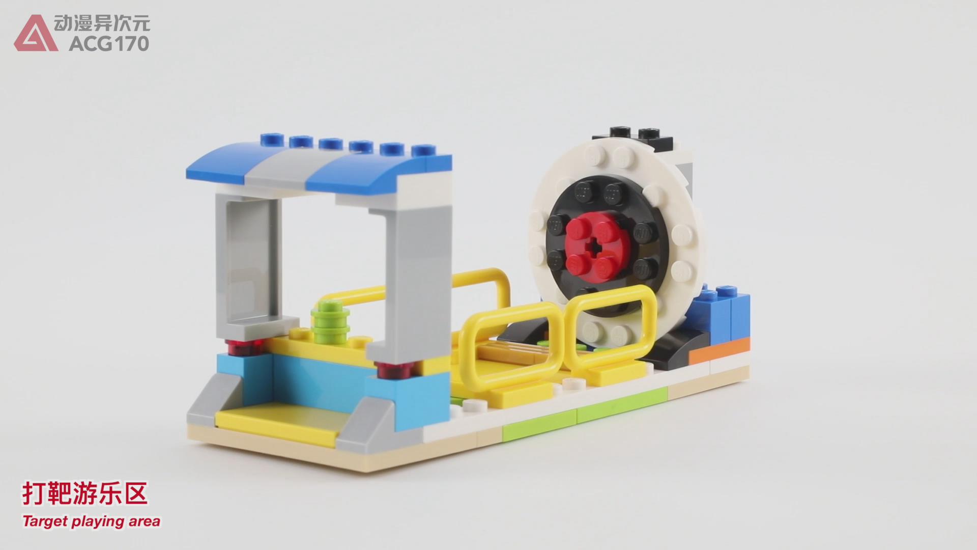 乐高大积木旋转塔,乐高百变积木塔吊