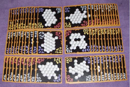 几何拼图桌游,城堡拼图桌游