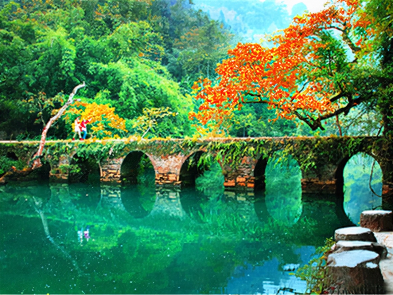 小七孔游记,小七孔五天游