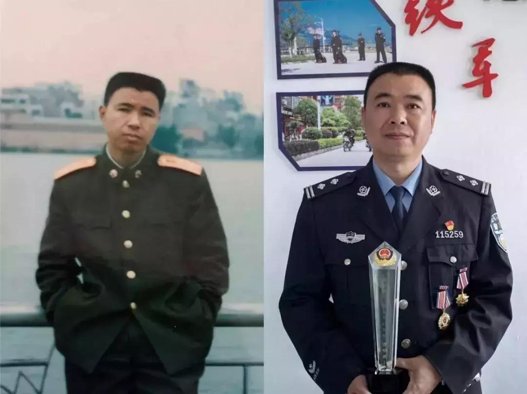 八一特辑退伍不褪色警营守初心,八一特辑戎装已变初心未改