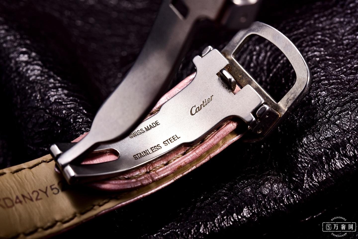 卡地亚蓝气球系列w2bb002腕表,卡地亚w3bb0002金色表盘