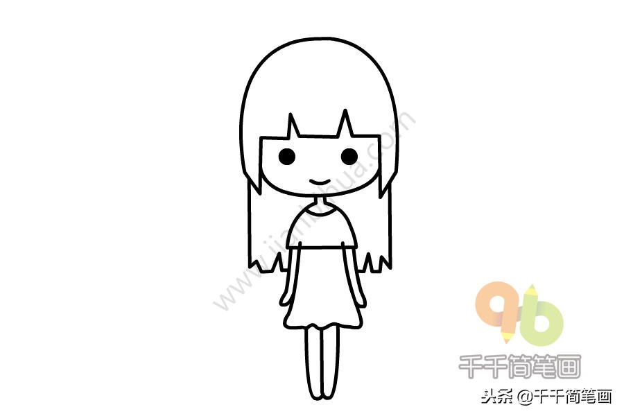 家庭成员5人简笔画,家庭成员简笔画3代人