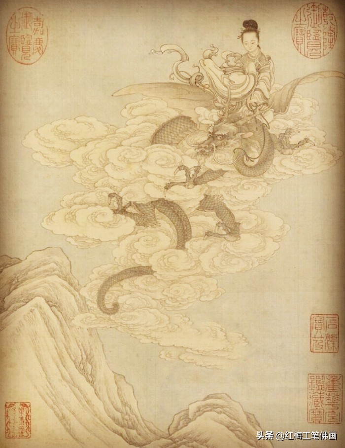 工笔画各种材料,讲讲工笔画的一些干货