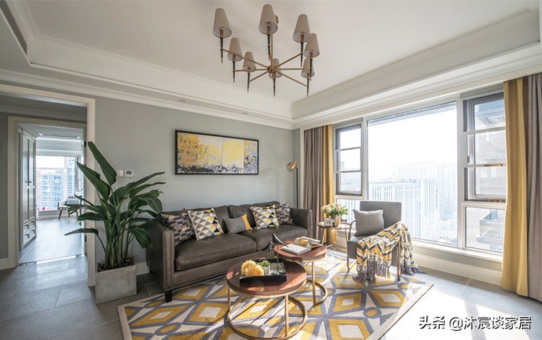 当北欧风格遇上新中式,北欧混搭美式小户型装修