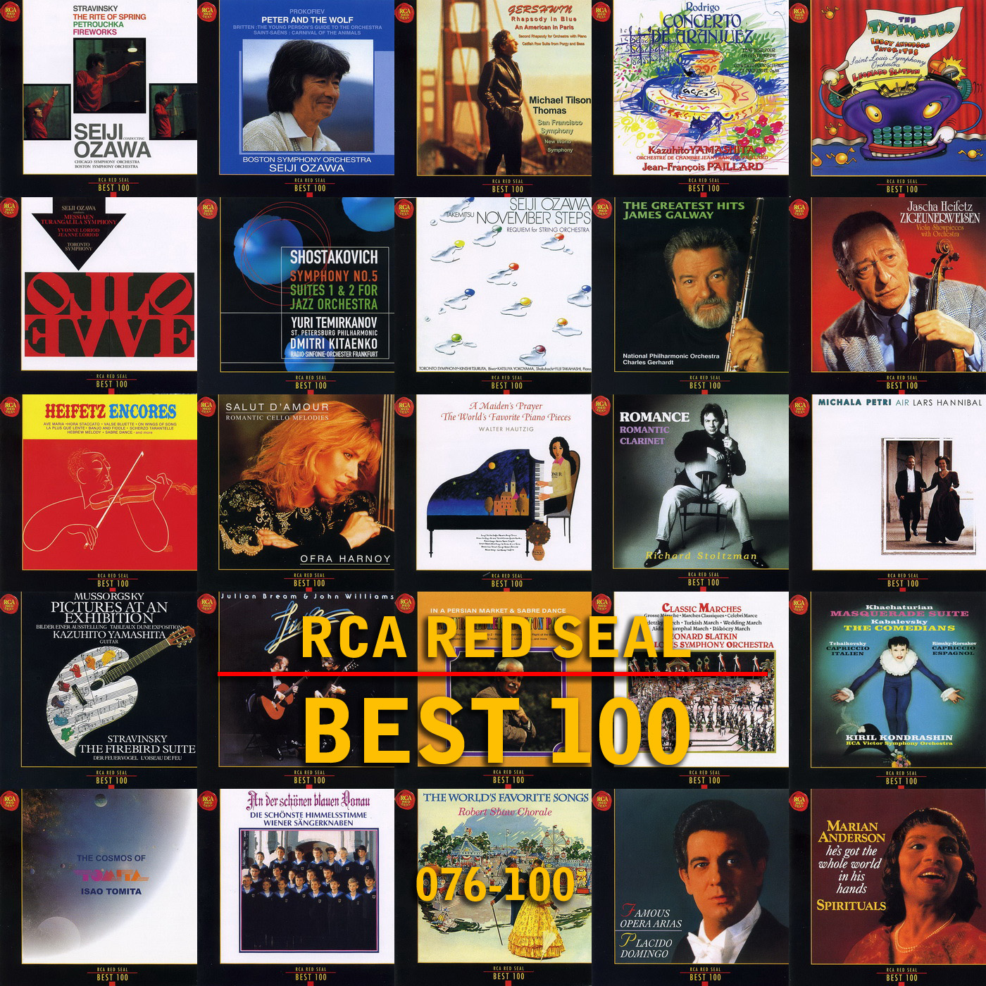 BMG出品：《立体声古典名厂RCA百张不朽名盘系列》
