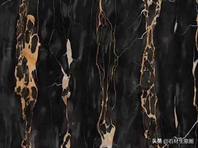 黑色大理石轻奢装修效果,黑色系大理石
