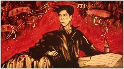 沙画艺术家安剑秋,梦飞沙画