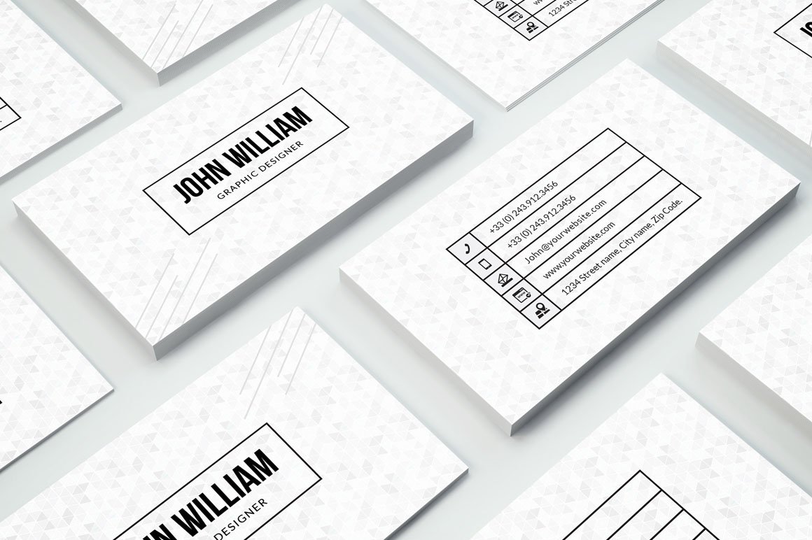 白色商务名片设计图,商务ktv名片设计图片