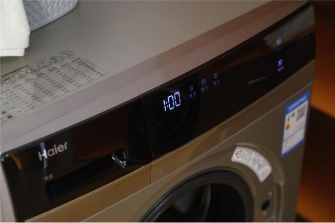 海尔晶彩洗烘一体机烘干教程,海尔洗衣机体验