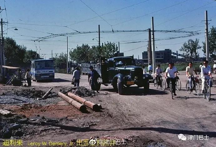 天津百年老街图,百年天津老照片
