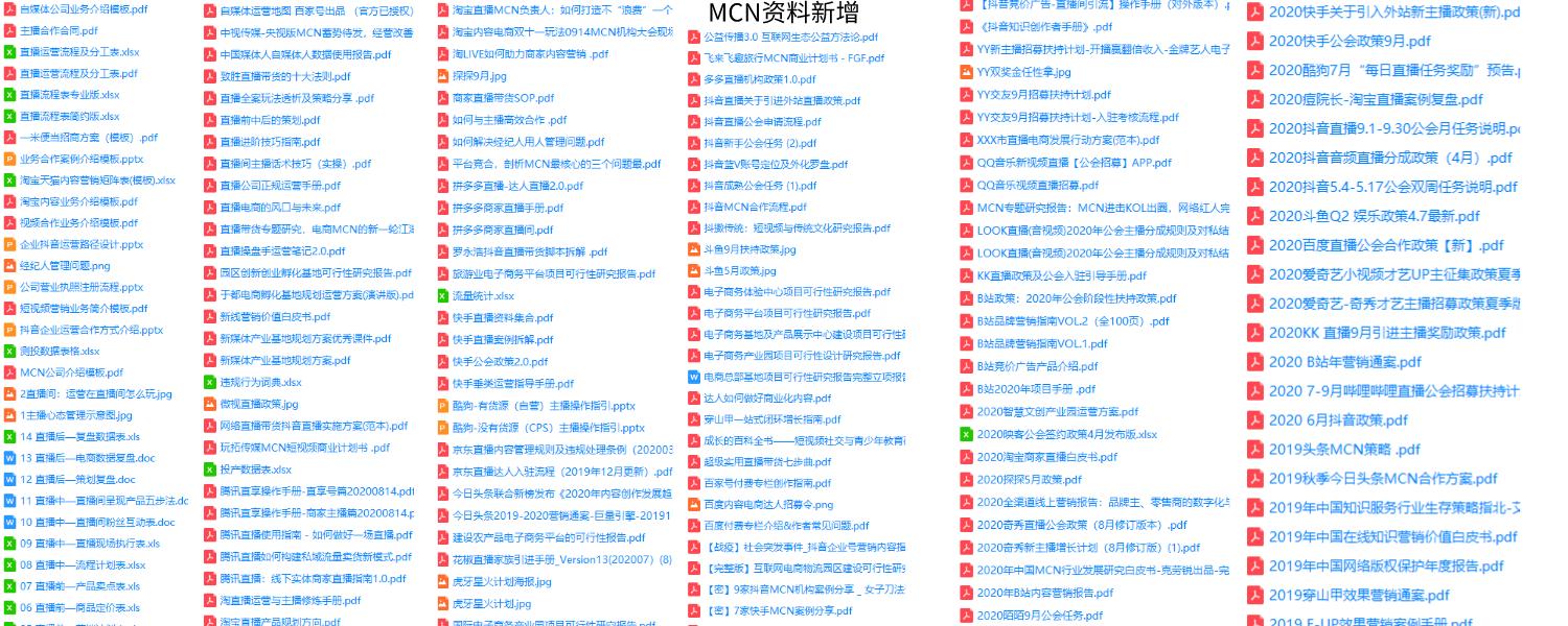 mcn直播营销方案,直播带货商业模式策划书