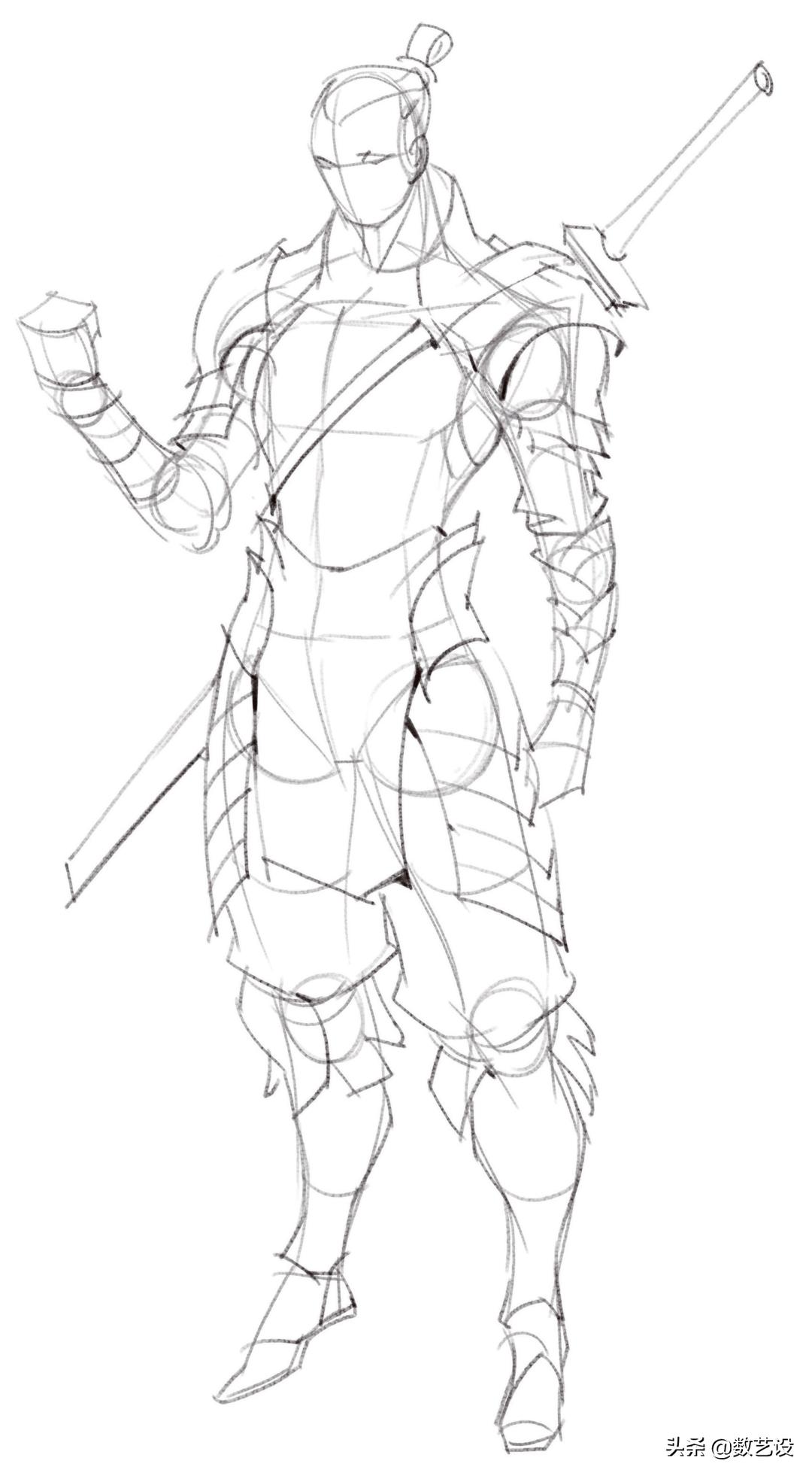 写实游戏人物角色设计,如何设计游戏漫画人物