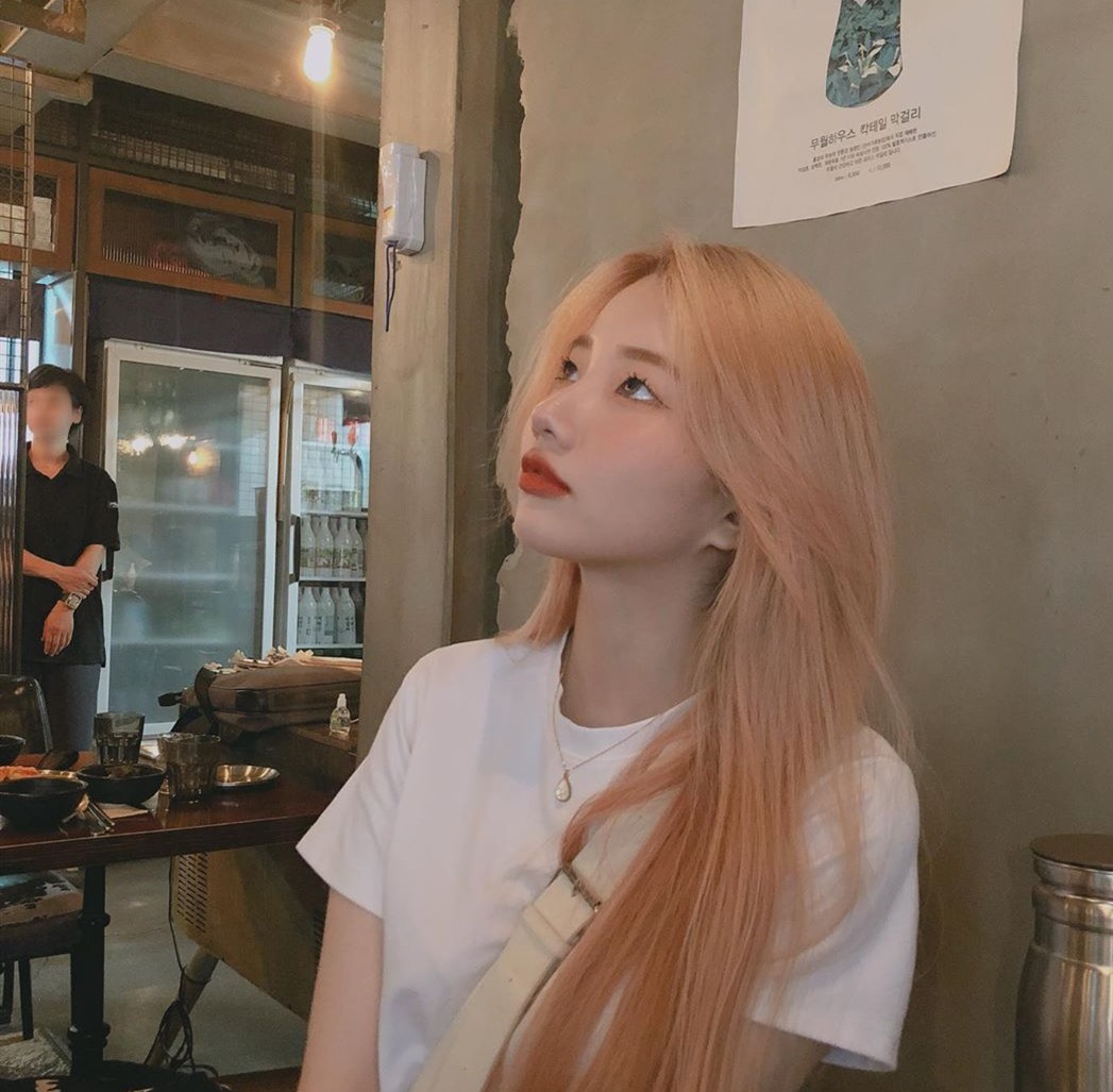 浅色系长发型,浅色系发色不漂长发怎么办