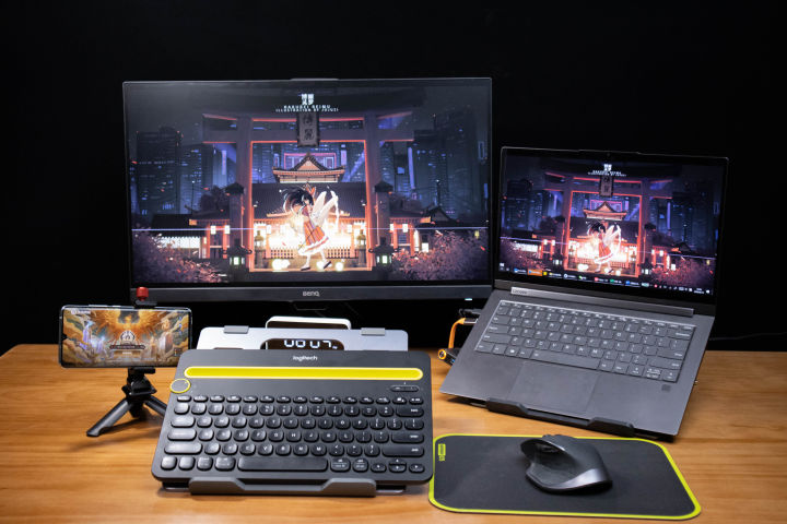 笔记本外接显示器怎么放置最合理,笔记本电脑如何接显示器键盘鼠标