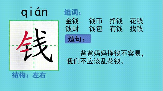 二年级下贝的故事生字讲解视频,二年级下册贝的故事生字
