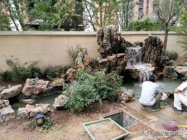如何用石头制作假山,如何自己用石头做假山