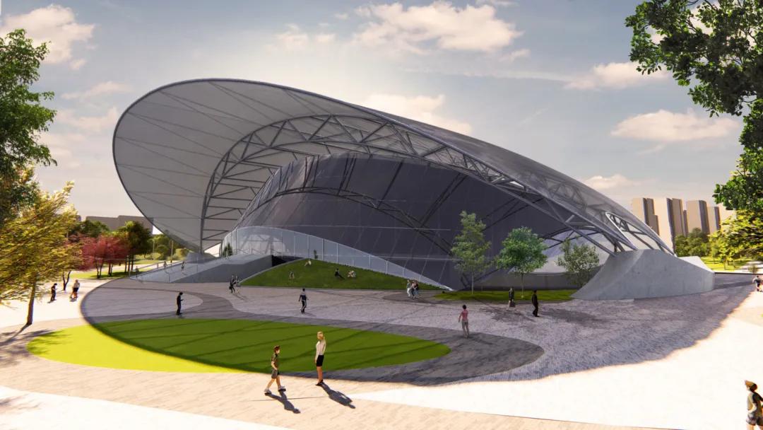 健身运动场馆元素文化设计,体育场景观设计