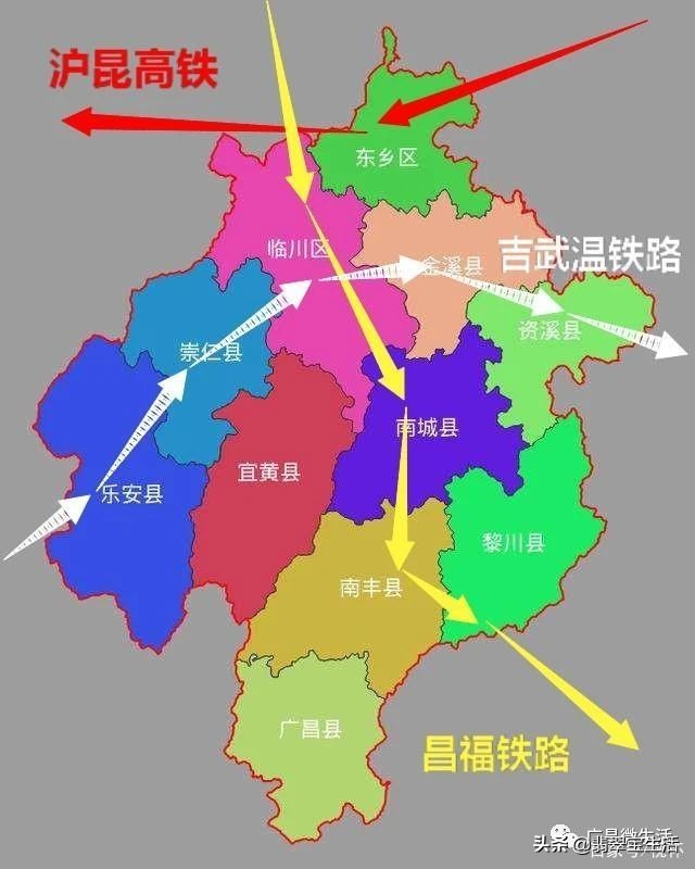 江西抚州广昌高铁规划图,抚州最新高铁情况