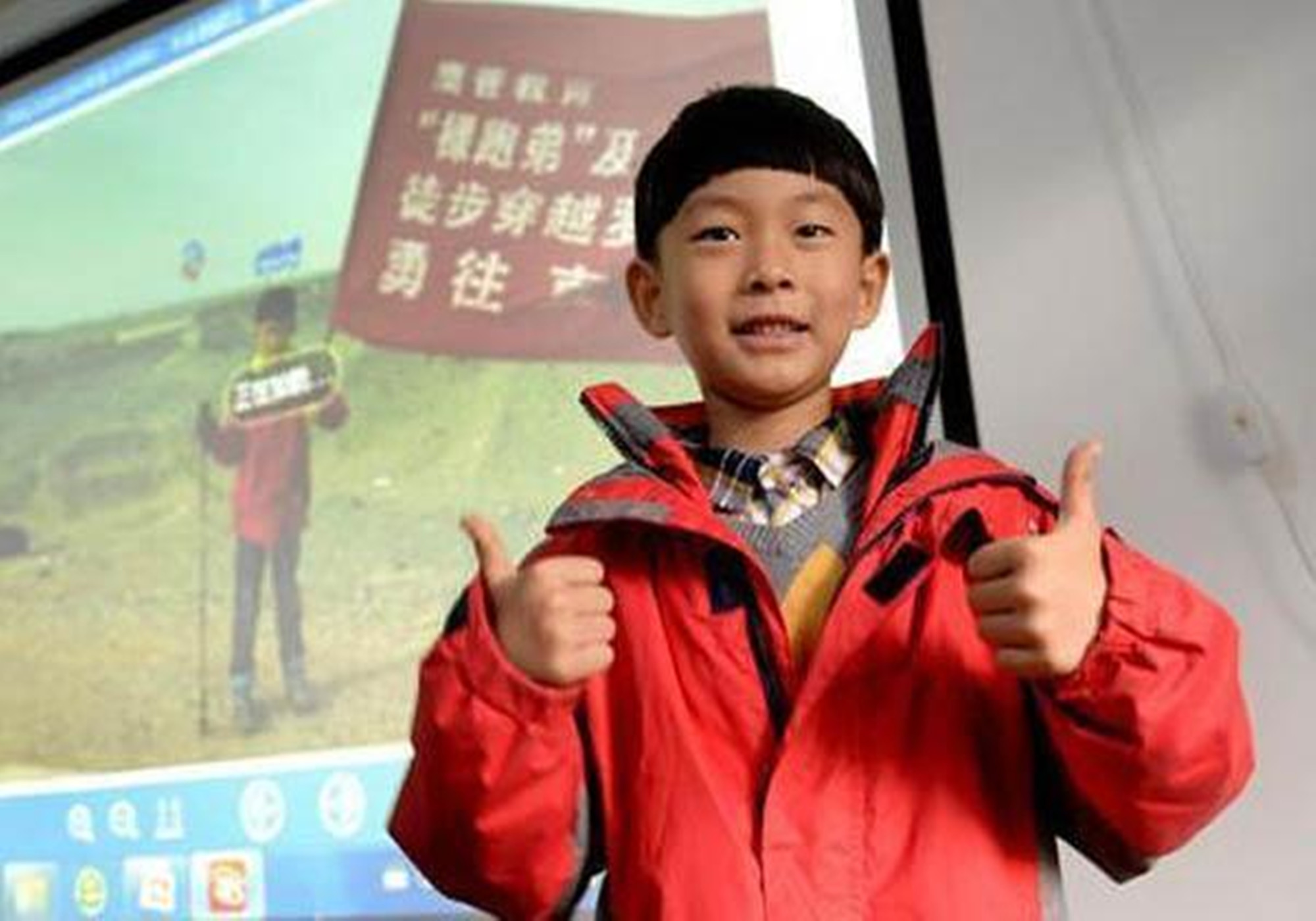 脑瘫男孩4岁,脑瘫儿童雪地