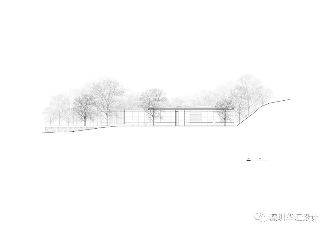 深圳莲花山公园展示中心——糅合自然与陈列的墙/深圳华汇设计