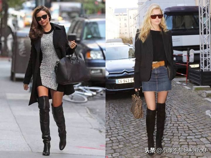 长筒靴推荐测评高个子腿围小,哪种款式高筒靴显腿细测评