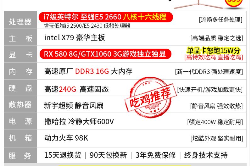 小白入手新电脑推荐配置,最新入门级电脑组装配置