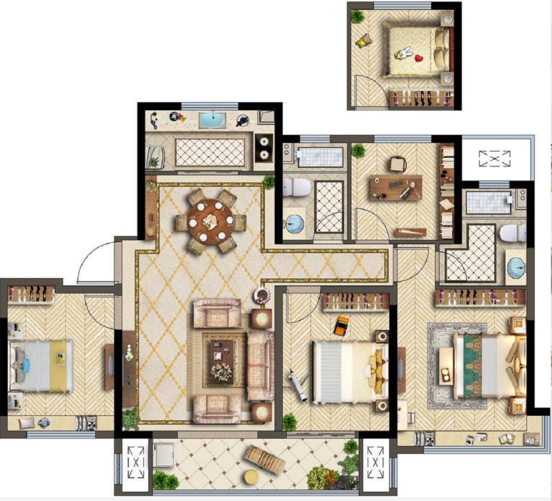 西安精装房口碑好的楼盘,西安中梁壹号院备案价