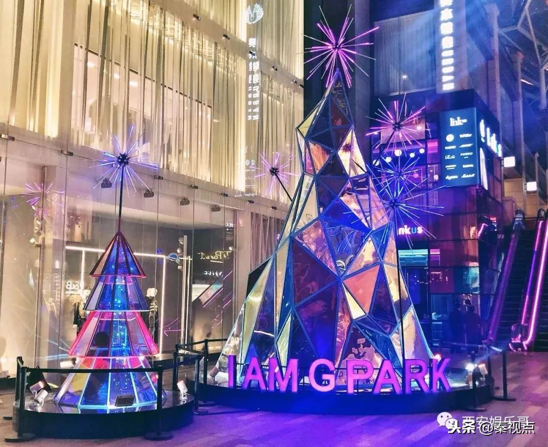 西安圣诞好看又好吃的餐厅,西安圣诞美陈