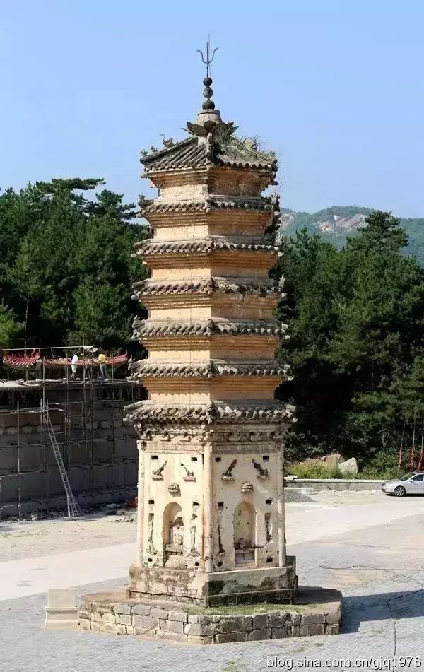 河北十大古塔排名辽代双塔,河北古塔全景图片