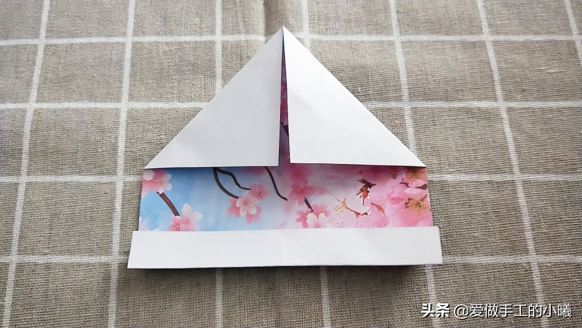 古风雨伞折纸小花伞,折纸小花伞的制作过程怎么写