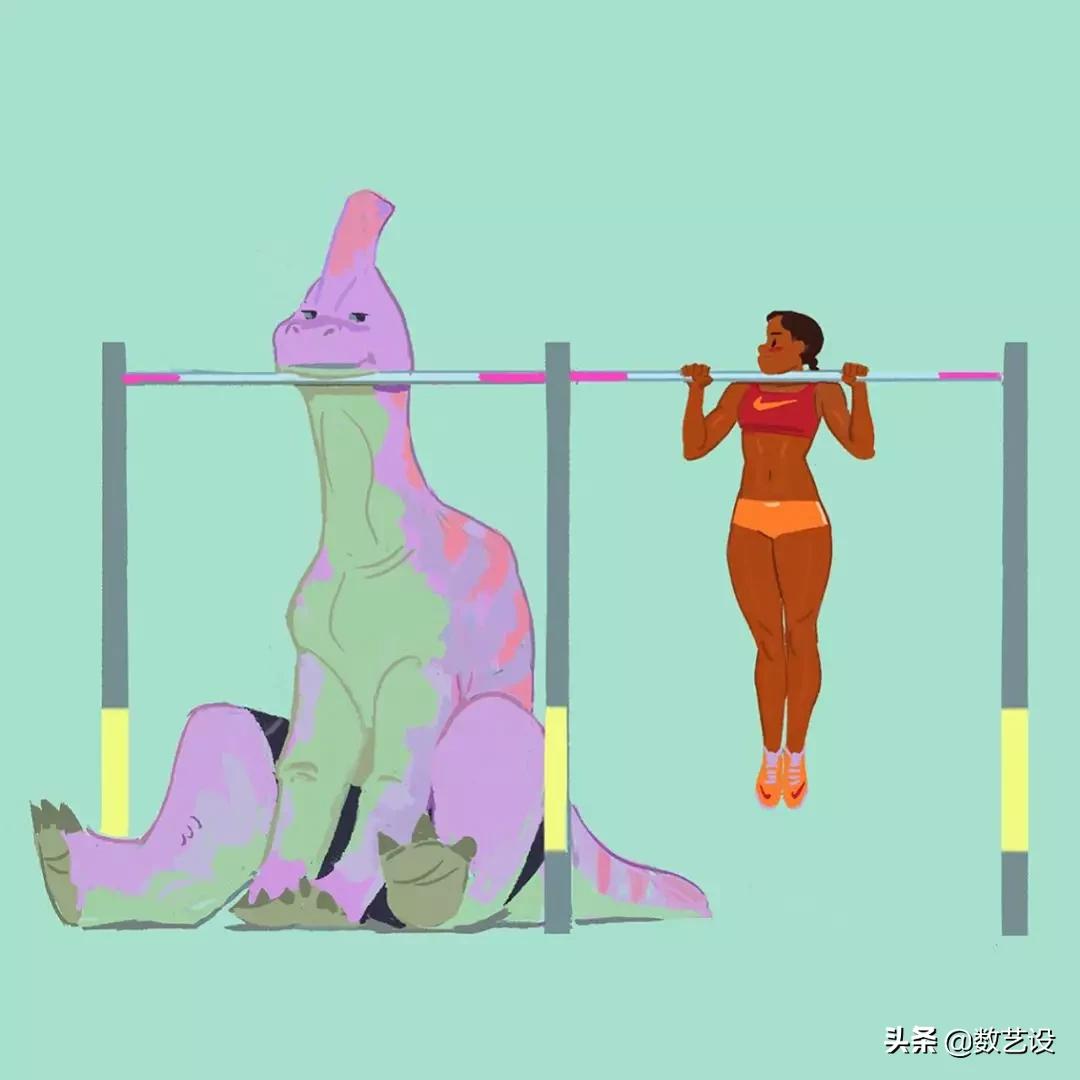 当“恐龙”和人同台竞技，你猜谁会赢？