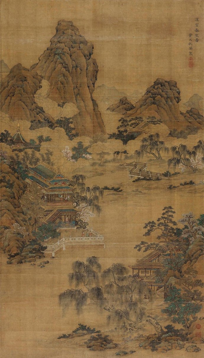 明代画家仇英画全部真迹图文,仇英十大传世名画图文