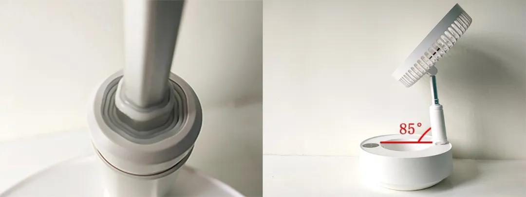 多功能可折叠可伸缩风扇,空气循环加湿落地风扇