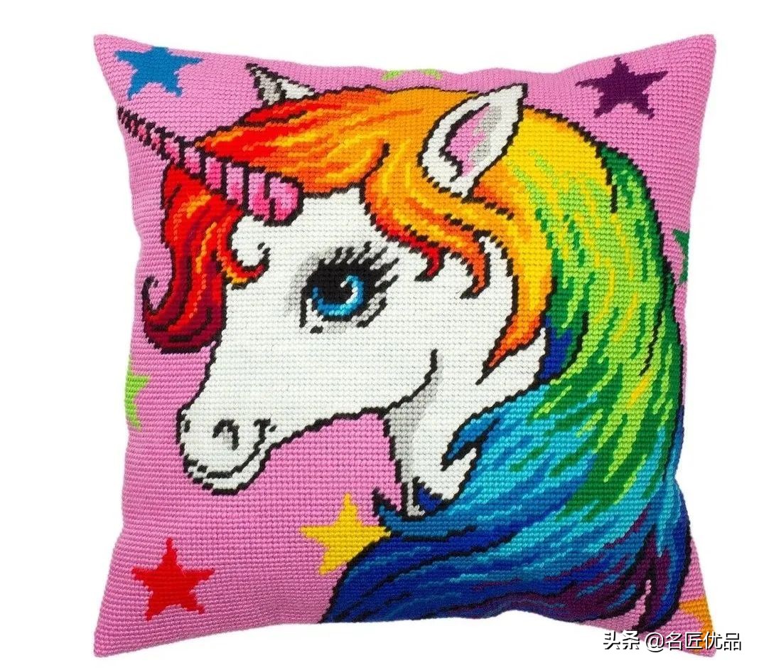 旧物利用!毛线用不完就用来刺绣,这才是十字绣最让人佩服的绣法