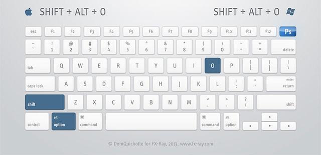 苹果版photoshopcc2017快捷键,photoshop最常用快捷键大全