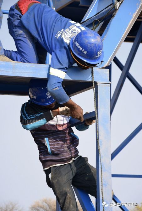 走进非洲No.338岁离开9岁女儿先生驻外中铁七局海外项目