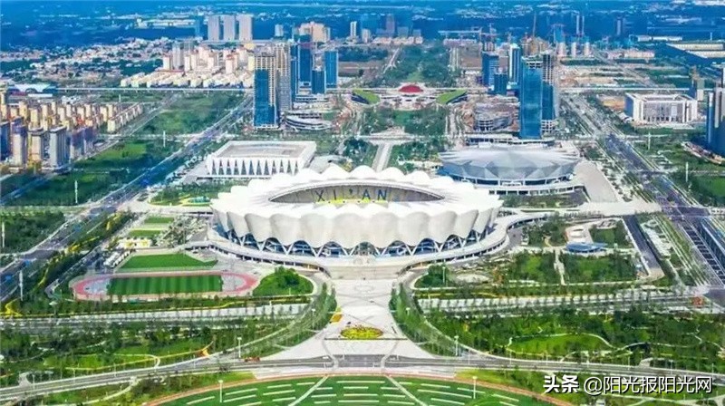 相约奥体中心，少年们笔下不见不散的运动誓言…︱#新西安新名片特辑